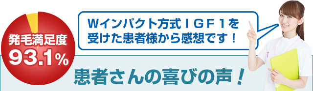 患者様の声